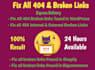 fix all 404 broken links from your website