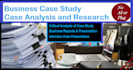 solve case study and case research analysis