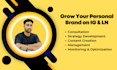 grow your personal brand on linkedin and instagram