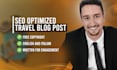 write SEO optimized travel blog post