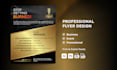 design a professional branded flyer for your business or event