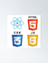 be your front end developer in html, css, js and react
