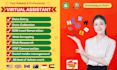 be your administrative and reliable virtual assistant