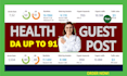 write health guest post and seo healthy food manual backlink