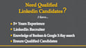 source and recruit perfect candidates using linkedin