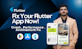 fix bugs in your flutter mobile app for android and ios