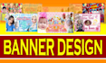 do birthday, christening, wedding banner