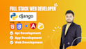 develop django, python, angular web application