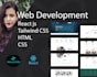 do front end web development using HTML, tailwind CSS