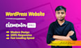 create wordpress website with elementor pro