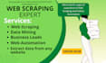 do web scraping, website scraping in python programming