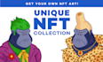 create a unique nft collection art up to 10k