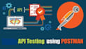 do API testing using postman