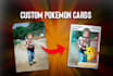 make you a custom pokemon card