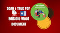 convert scanned pdf to word