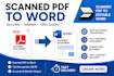 convert scanned pdf to word