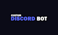 code you a custom discord bot in python