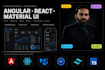 be your angular, react, ionic, material ui, and frontend developer