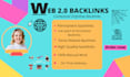 create web 20 backlinks