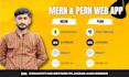 be your mern and pern web programmer,  mongodb postgresql express react  node js
