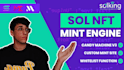 create your solana nft minting site with candy machine metadata for magic eden