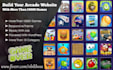 create a profitable arcade games website with 10k games
