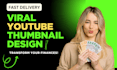 design catchy youtube thumbnails