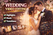 edit a cinematic wedding video that tells your love story