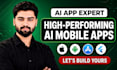 do ai mobile app development ios android app flutter react native developer
