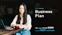 develop a comprehensive business plan, financial projections, and research
