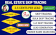 do accurate real estate skip tracing for vacant and motivated seller leads