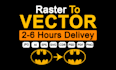 vectorize image, vector logo, vector tracing quickly