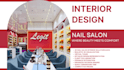 design 3d interior for nail salons, hair salons, and wig shops