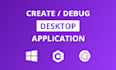 create windows desktop application