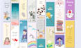 design custom printable and creative bookmark
