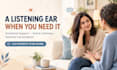 your supportive listener and provide a safe space to talk