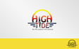 do an eye catchy sun wave logo design in 1 day