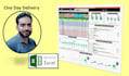 create an interactive excel dashboard for you