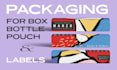 design bright, catching packaging
