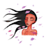 draw handmade female characters