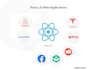 build react js next js website with laravel backend