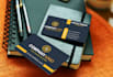 design unique professional business card