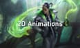 animate and loop your 2d image or character to your wish