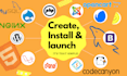 set up your vps or hosting server and launch your website or any PHP script