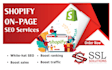 do shopify SEO to increase sales and traffic