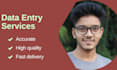 1day data entry, low cost, data extraction, scraping, email collection