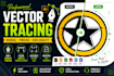 vectorize, trace, edit, redraw, redesign and design logo in adobe illustrator