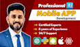 develop ai mobile app, ai integration ios app, android app, mobile app developer