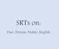 provide you subtitle srt files for ur dari videos