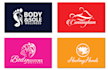 do professional massage and therapy logo design